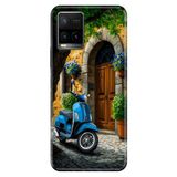 Cekuonline Vivo Y32 ile Uyumlu Y33S Kılıf, Şirin Evim Temalı Desenli, Darbe Emici Silikon