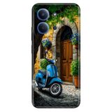 Cekuonline Xiaomi Redmi 15C 4G ile Uyumlu Şirin Evim Temalı Desenli Darbe Emici Silikon Kılıf, Çok Renkli