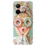 Cekuonline Xiaomi Redmi A5 ile Uyumlu Kılıf, GirlDonut Temalı Desenli, Darbe Emici Silikon
