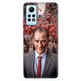 Cekuonline Xiaomi Redmi Note 12 Pro 4G ile Uyumlu Silikon Kılıf, Darbe Emici, Canım Atam İzindeyiz Temalı, Çok Renkli