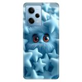 Cekuonline Xiaomi Redmi Note 12 Pro 5G ile Uyumlu Kılıf, Artistic Temalı Desenli, Darbe Emici Silikon