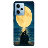 Cekuonline Xiaomi Redmi Note 12 Pro 5G ile Uyumlu Kılıf, Benimle Yaşlanırmısın Temalı Desenli, Darbe Emici Silikon