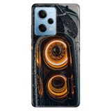 Cekuonline Xiaomi Redmi Note 12 Pro 5G ile Uyumlu Kılıf, Far Temalı Desenli, Darbe Emici Silikon