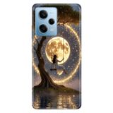 Cekuonline Xiaomi Redmi Note 12 Pro 5G ile Uyumlu Kılıf, Hayallere Temalı Desenli, Darbe Emici Silikon