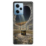 Cekuonline Xiaomi Redmi Note 12 Pro 5G ile Uyumlu Kılıf, Kutsal Topraklar Temalı Desenli, Darbe Emici Silikon