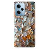 Cekuonline Xiaomi Redmi Note 12 Pro 5G ile Uyumlu Kılıf, Pırıl Temalı Desenli, Darbe Emici Silikon