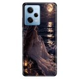 Cekuonline Xiaomi Redmi Note 12 Pro 5G ile Uyumlu Kılıf, Seni Beklerwen Temalı Desenli, Darbe Emici Silikon