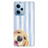 Cekuonline Xiaomi Redmi Note 12 Pro 5G ile Uyumlu Kılıf, Summer Golden Temalı Desenli, Darbe Emici Silikon