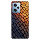 Cekuonline Xiaomi Redmi Note 12 Pro 5G ile Uyumlu Kılıf, Viyana Kaldırımları Temalı Desenli, Darbe Emici Silikon