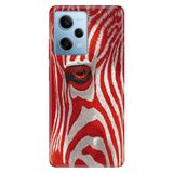 Cekuonline Xiaomi Redmi Note 12 Pro 5G ile Uyumlu Kılıf, Zebra Paint Temalı Desenli, Darbe Emici Silikon