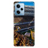 Cekuonline Xiaomi Redmi Note 12 Pro 5G ile Uyumlu Mabed Temalı Desenli Darbe Emici Silikon Kılıf, Çok Renkli
