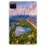 Cekuonline Xiaomi Redmi Pad 10.6" ile Uyumlu Desenli Silikon Kılıf, Central Park, Çok Renkli avonm-v-cvr458984