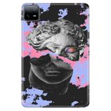 Cekuonline Xiaomi Redmi Pad 10.6" ile Uyumlu Desenli Silikon Kılıf, Fashion Human, Çok Renkli avonm-v-cvr459006