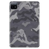Cekuonline Xiaomi Redmi Pad 10.6" ile Uyumlu Desenli Silikon Kılıf, Gri Kamuflaj avonm-v-cvr459021
