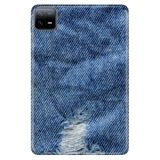 Cekuonline Xiaomi Redmi Pad 10.6" ile Uyumlu Desenli Silikon Kılıf, Jean avonm-v-cvr459036