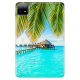 Cekuonline Xiaomi Redmi Pad 10.6" ile Uyumlu Desenli Silikon Kılıf, Maldiv avonm-v-cvr459068