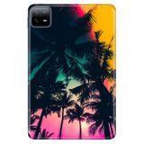 Cekuonline Xiaomi Redmi Pad 10.6" ile Uyumlu Desenli Silikon Kılıf, Palm Beach, Çok Renkli avonm-v-cvr459091