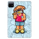 Cekuonline Xiaomi Redmi Pad 10.6" ile Uyumlu Desenli Silikon Kılıf, Pug avonm-v-cvr459105