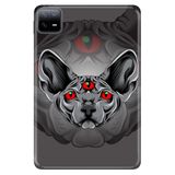 Cekuonline Xiaomi Redmi Pad 10.6" ile Uyumlu Desenli Silikon Kılıf, Sphynx, Çok Renkli avonm-v-cvr459128