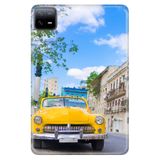 Cekuonline Xiaomi Redmi Pad 10.6" ile Uyumlu Desenli Silikon Kılıf, UV Baskılı, Havana Küba avonm-v-cvr459022