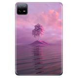 Cekuonline Xiaomi Redmi Pad 10.6" ile Uyumlu Desenli Silikon Kılıf, UV Baskılı, Pembe Ada avonm-v-cvr459095