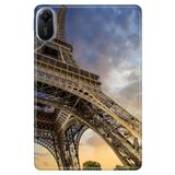 Cekuonline Xiaomi Redmi Pad 2 11" ile Uyumlu Desenli Silikon Kılıf, Eyfel Paris, Çok Renkli avonm-v-cvr458805