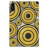 Cekuonline Xiaomi Redmi Pad 2 11" ile Uyumlu Desenli Silikon Kılıf, Golden Black avonm-v-cvr458817