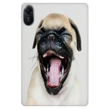 Cekuonline Xiaomi Redmi Pad 2 11" ile Uyumlu Desenli Silikon Tablet Kılıfı, Sevimli Pug, Arka Kapak avonm-v-cvr458919