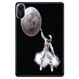 Cekuonline Xiaomi Redmi Pad 2 11" ile Uyumlu Kılıf, Desenli Silikon, Astronot Stil, Çok Renkli avonm-v-cvr458775