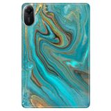 Cekuonline Xiaomi Redmi Pad 2 11" ile Uyumlu Kılıf, Desenli Silikon, Liquid Mermer, Çok Renkli avonm-v-cvr458864