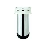 Çelebi Metal Krom 42 -10 cm Yuvarlak Ayak