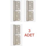 Çelebi Yaprak Menteşe Saten 1,80 Mm Çelik 3 Adet