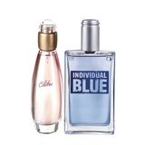 Celebre Edt 50 Ml Kadın Parfümü Ve Individual Blue Edt 100 Ml Erkek Parfümü Set