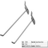 ÇELEDİR RAF SİSTEMLERİ RAF KANCASI 20 CM 15 Lİ PAKET