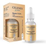 Celenes By Sweden Celenes 12,5% C Vitamini + OATS + Niacinamide Yüz Serumu 30 ML Nemlendirici ve Leke Karşıtı