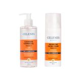 Celenes By Sweden Sea Buckthorn Yüz Temizleme Ve Bakım Seti Ikisi Bir Arada Yağlı Ve Karma Ciltler 250Ml 50Ml