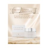 Celenoir Luminous Nemlendirici Gündüz Kremi SPF30 50 ml, Kırışıklık Karşıtı Güneş Korumalı Yüz Kremi, Peptid, Cilt Tonu Eşitleyici, Nemlendirici ve Tazeleyici