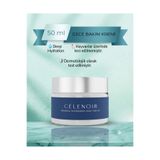 Celenoir Nocturne Besleyici Gece Kremi 50 ml, Kolajen, Yeşil Çay ve Panthenol İçerikli Yoğun Nemlendirici ve Onarıcı Cilt Bakım Kremi