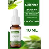 Celenzea Çay Ağacı Uçucu Yağı %100 Doğal Distilasyon Yağ, Siyah Nokta ve Karşıtı Bakım, Kepek Karşıtı Saç Bakımı, Gözenek Sıkılaştırıcı, Tea Tree Essential Oil (Melaleuca Alternifolia) 10ml