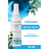 Celenzea Nefes Açıcı Uyku Ve Yastık Spreyi Okaliptus, Nane, Biberiye Breathable Sleep And Pıllow Spray 50 ml