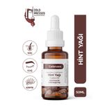 Celenzea Soğuk Sıkım Hint Yağı %100 Saf Kaş Kirpik & Saç Bakımı ve Cilt Nemlendirici Castor Oil 50ml