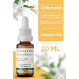Celenzea Yasemin Uçucu Yağı %100 Doğal Distilasyon Yağ, İnce Çizgi Bakımı, Cilt Besleyici, Cilt Tonu Dengeleyici, Yüksek Dişil Enerji Frekansı, Çiçeksi Koku, Jasmine Essensial Oil (Jasminum Grandiflorum) 10ml