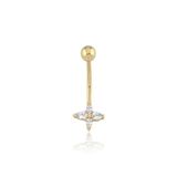 Celestial Altın Göbek Piercing