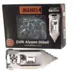 Çelik Alçıpan Dübeli Kısa (100 Adet)