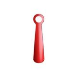 Çelik Ayakkabı Çekeceği Snöskyffel 18 Cm Çelik Parlak Kırmızı Ayakkabı Çekeceği Çekecek
