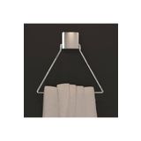 Çelik Ayna Decorev Metal Yapıştırıcılı Krom Üçgen Havluluk Ac-4778
