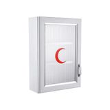 Çelik Ayna Ecza Dolabı Kapaklı PVC İlk Yardım Dolabı 159-TRTYOL
