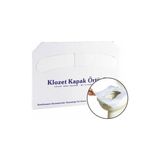Çelik Ayna Klozet Kapak Örtüsü + Palex Klozet Kapak Örtü Dispenseri Beyaz