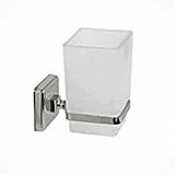 Çelik Banyo Kumru Banyo Akseuarı Diş Fırçalık Gümüş