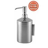 Çelik Banyo Paslanmaz Komple Pirinç Metal Duvara Montajlı Sıvı Sabunluk